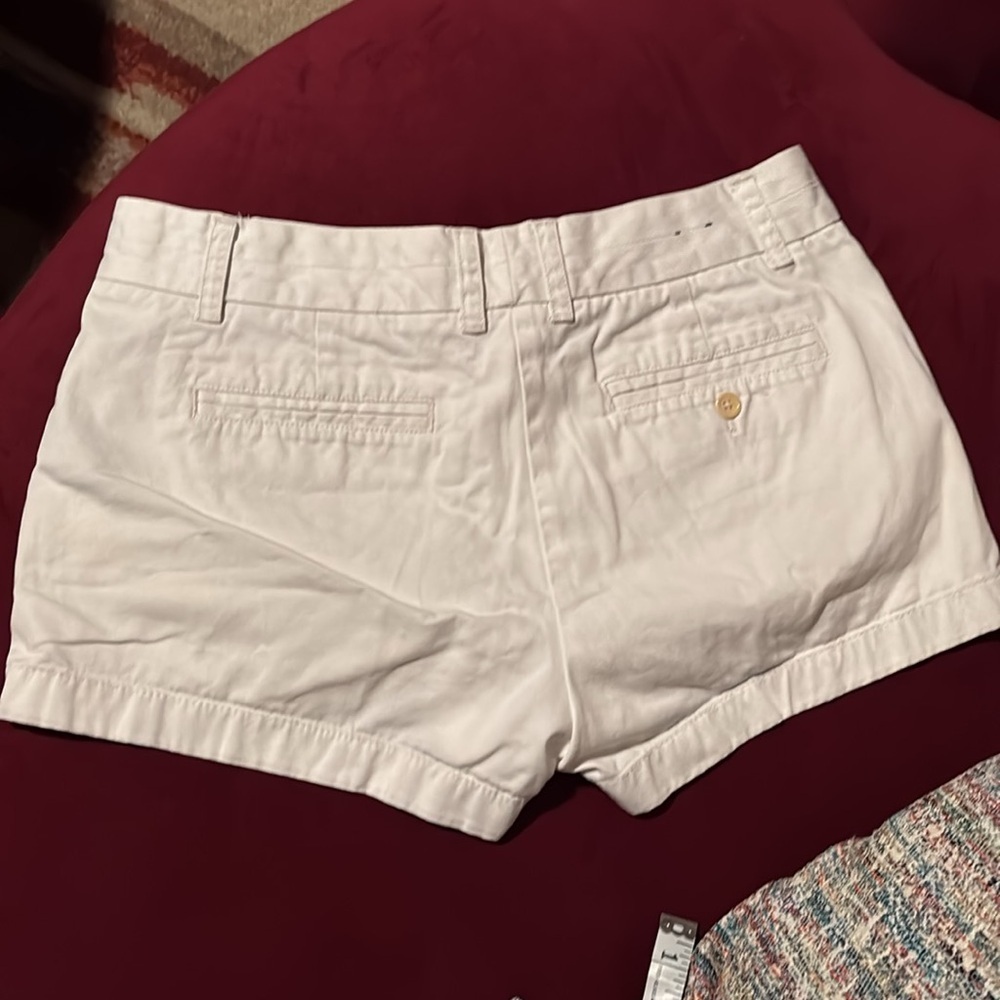 Women’s J. Crew Chino white shorts 8 - Picture 4 of 4